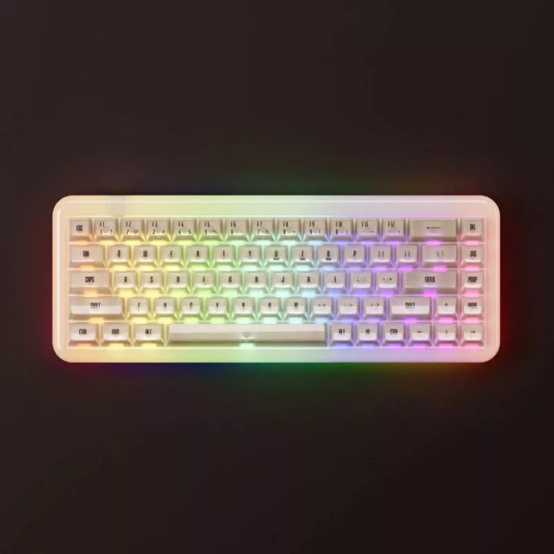 Mechanische Gaming-Tastatur AKKO YU01 Antique Jade 65% RGB mit V3 Piano Pro Switches