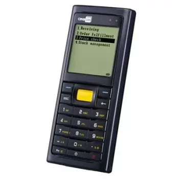Handheld-Mobilcomputer CIPHERLAB 8200, 2,1 Zoll (5,33 cm) Display, 160×160 px, 0,004 GB RAM, MicroSD-Unterstützung, schwarz