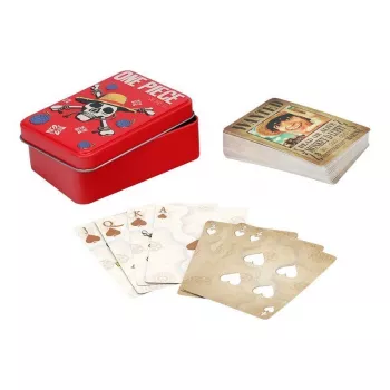 Spielkarten Paladone One Piece in Metalldose – Standard-Deck-Größe