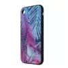 Displayschutzglas Tellur Cover Glass Print für iPhone XR mit gedrucktem Palmendesign