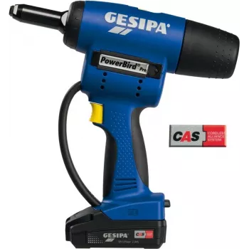 GESIPA Blindnietwerkzeug PowerBird Pro GOLD CAS 20000N akkubetrieben 18V 2,0Ah