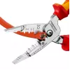 Kabelabisolierer Knipex 13 76 200 ME 6 mm Abisolierkapazität Rot Edelstahl Gelb