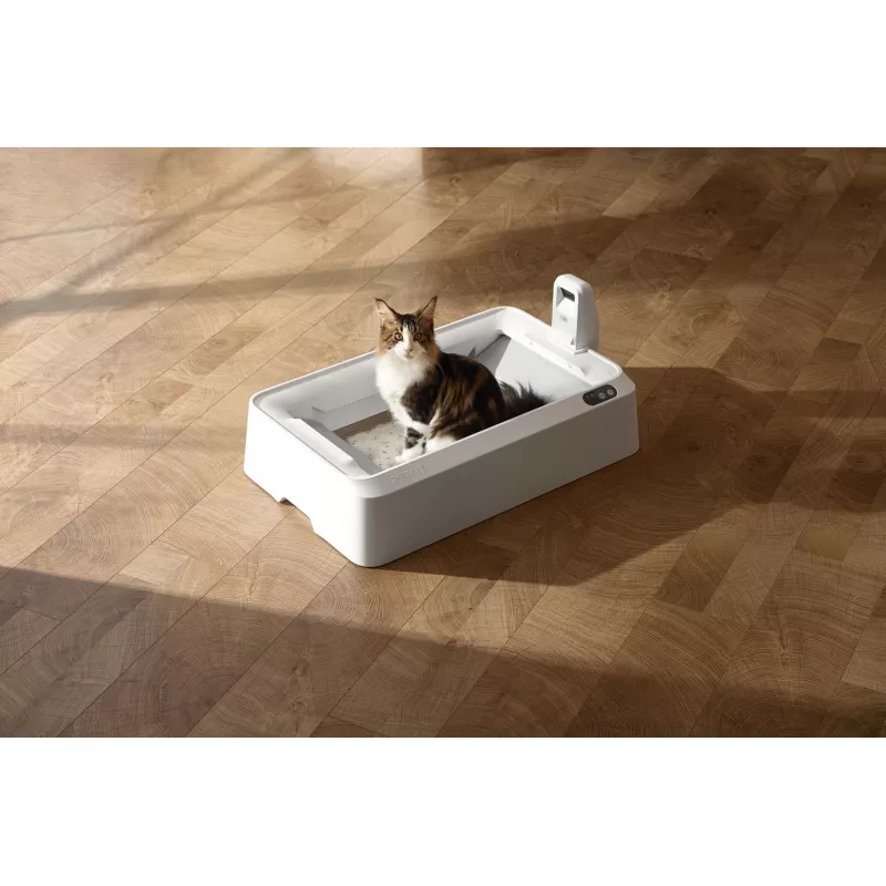 Selbstreinigende Katzentoilette PETKIT T7-EU, weiß