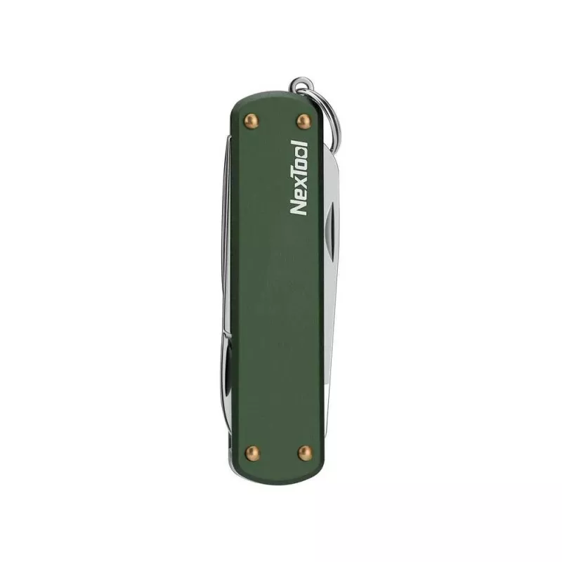 Multi-Tool-Messer Nextool NE0143 – kompaktes klappbares Multitool mit Zange, Klingen, Schraubendreher, grün, Edelstahl, 64,5×152 mm, 29 g