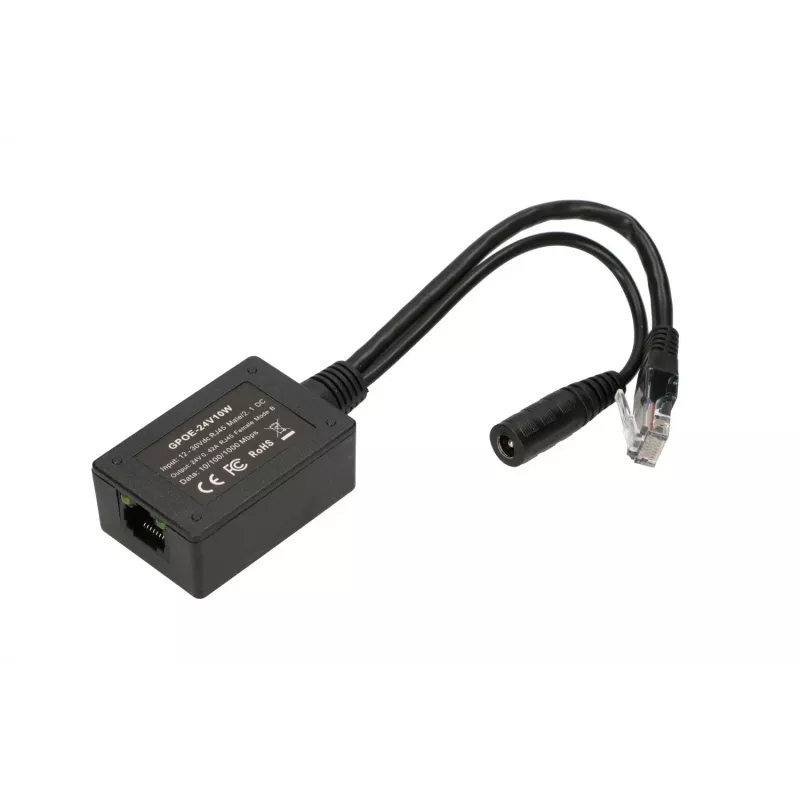 PoE-Adapter Extralink EX.14688 Fast Ethernet Gigabit Ethernet 24 V