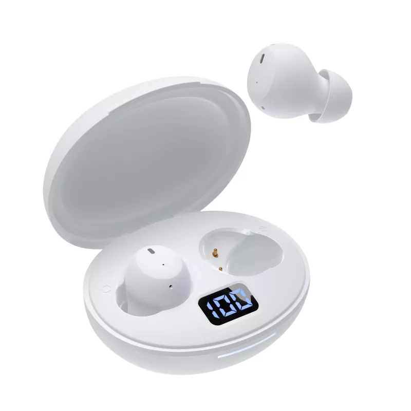 Kabellose Ohrhörer White Shark GEB-TWS-02 Vortex Weiß
