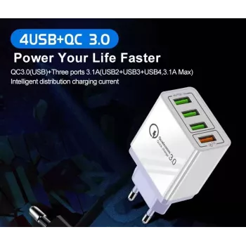 Divers EU-PLUGUSB-A4 Power Adapter