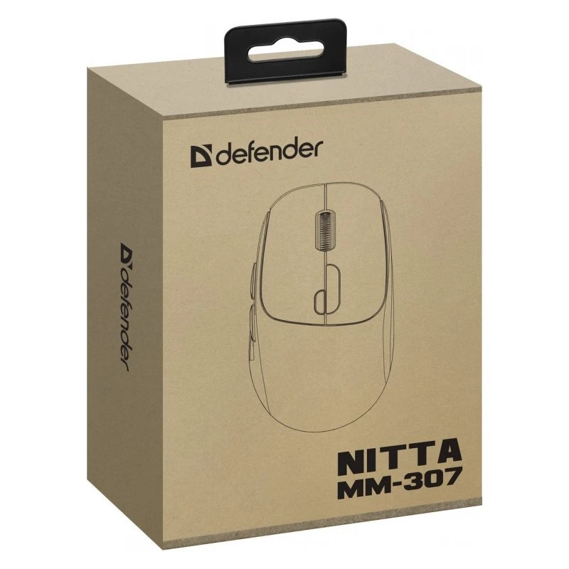 Maus Defender NITTA MM-307 RF+BT OPTISCH 1600dpi 6T WEISS