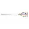 Netzwerkkabel Digitus CAT 6A U/UTP Twisted-Pair-Patchkabel lose 100 m Grau