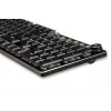 Tastatur IBOX AURORA K-6 — Full-Size QWERTY, RF Wireless + Bluetooth, RGB-Hintergrundbeleuchtung, mechanische Low-Profile-Tasten, Schwarz