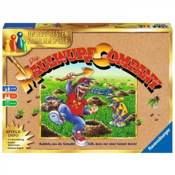 Ravensburger Familienspiel - Die Maulwurf Company (26423)