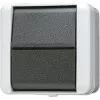 Wippschalter Jung 807 W — kabelgebunden, Thermoplastgehäuse, 250 V AC, 10 A