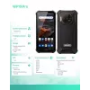 Smartphone Oukitel WP19 Pro 6,78 Zoll 8 GB/256 GB Schwarz