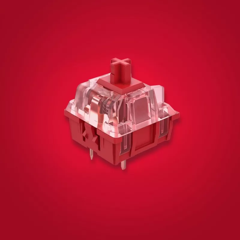 HyperX Alloy Origins PBT HX Red - Mechanische Gaming-Tastatur