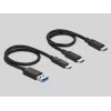 DeLOCK Kartenleser USB Type-C für CFast SD + USB Hub