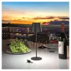 RealPower TableLight 360 3W LED-Tischleuchte Schwarz IP44