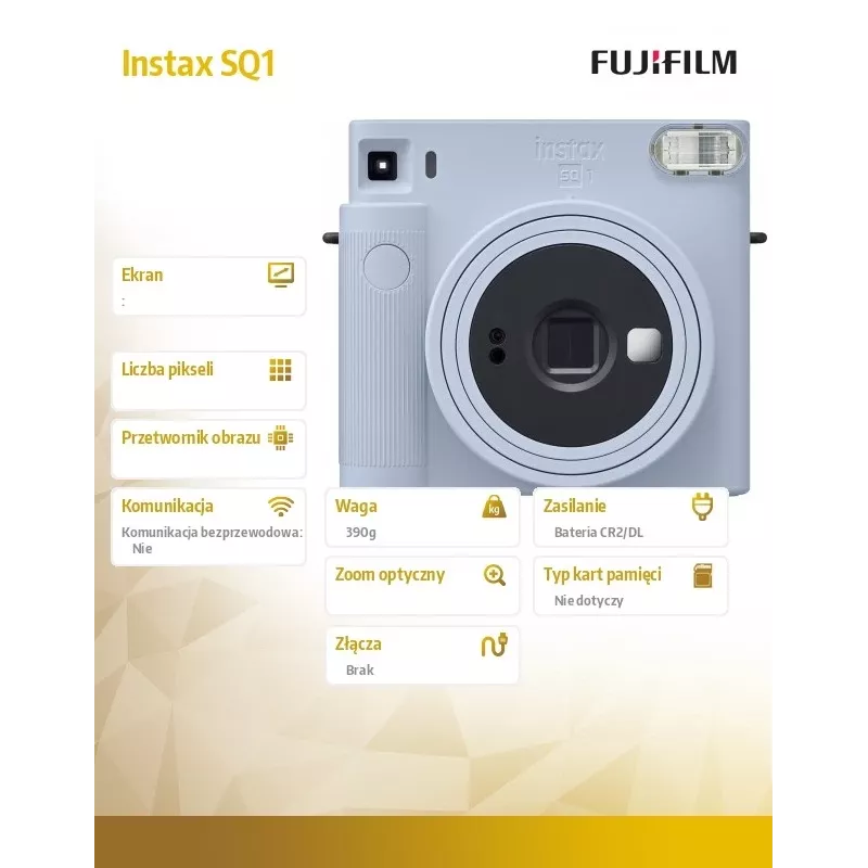 Fujifilm Instax Square SQ1 62 x 62 mm Blau