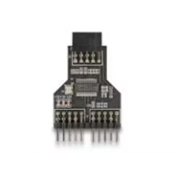 DeLOCK 60045 Kabel-Adapter 9-Pin USB 2.0 2 x 9-Pin-Header Schwarz