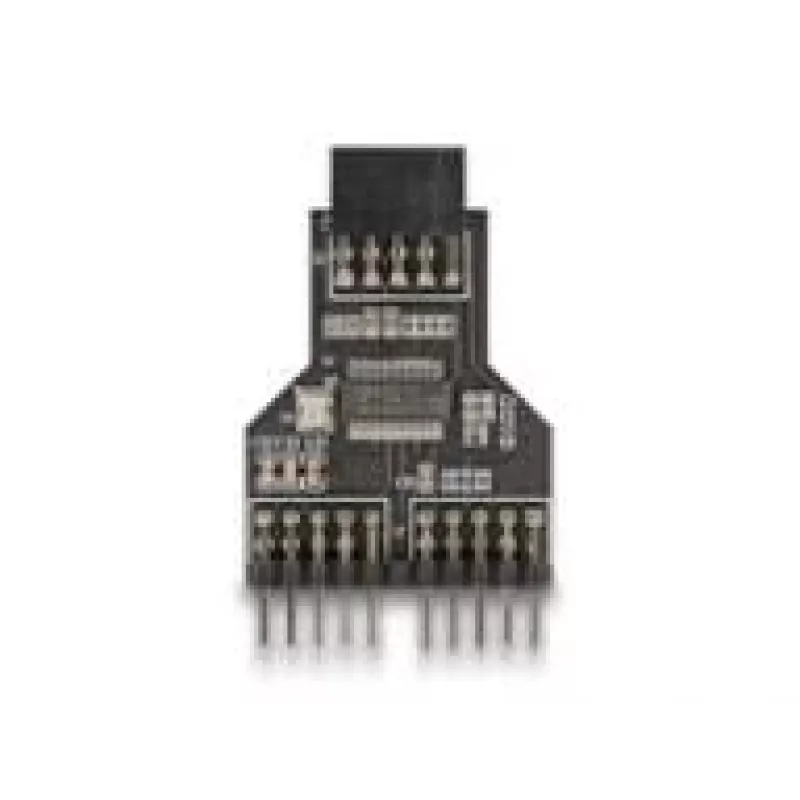 DeLOCK 60045 Kabel-Adapter 9-Pin USB 2.0 2 x 9-Pin-Header Schwarz