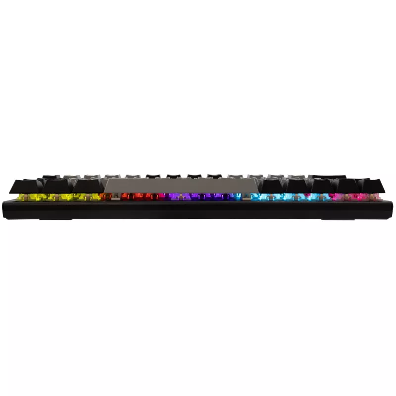 Mechanische Gaming-Tastatur White Shark WAKIZASHI-2 US-Layout grau-schwarz mit roten Switches