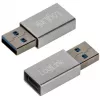 LogiLink AU0056 USB 3.2 Gen 1 Adapter USB Typ-C Buchse Silber