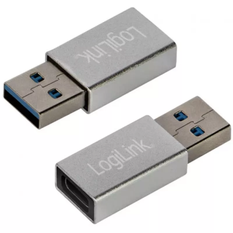 LogiLink AU0056 USB 3.2 Gen 1 Adapter USB Typ-C Buchse Silber