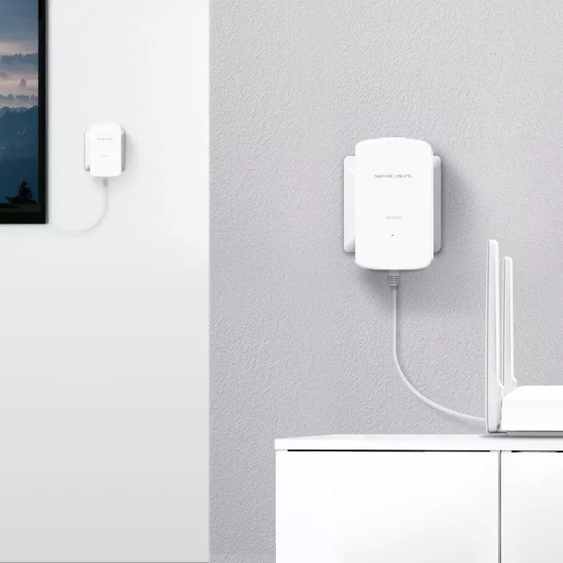 Mercusys | AV1000 Gigabit Powerline Starter-Kit | MP500 KIT | 1000 Mbit/s | Ethernet LAN (RJ-45) Anschlüsse 1