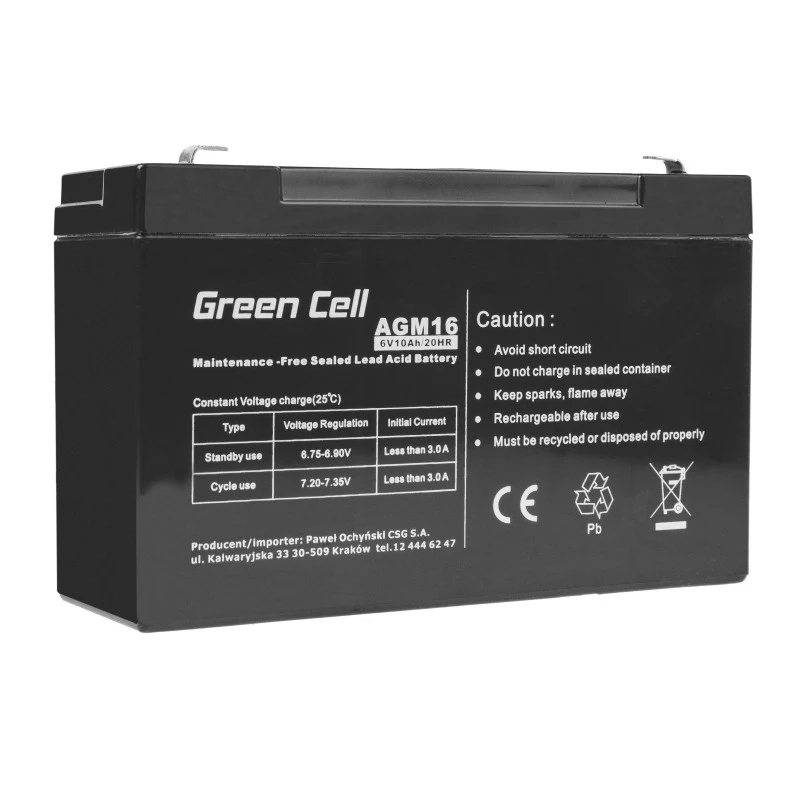 UPS-Batterie versiegelte Blei-Säure Grün Cell AGM16