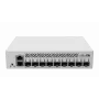 Managed L3 Netzwerk-Switch MikroTik CRS310-1G-5S-4S+IN — 1U, 1x Gigabit, 5x SFP, 4x SFP+, 10G, DC/PoE 18–57V, 20W max