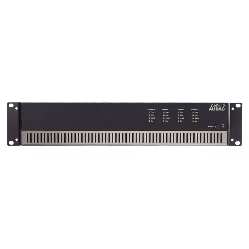 AUDAC CAP412 Audioverstärker 4.0 Kanäle 480 W Klasse D Schwarz