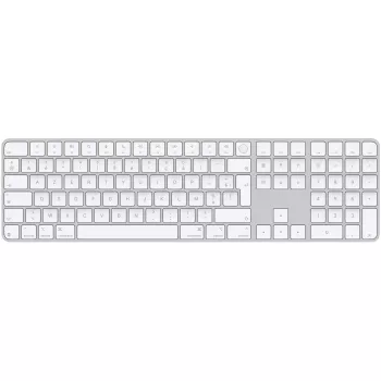 APPLE Magic Keyboard mit Touch ID und Nummernblock für Mac-Modelle mit Apple Silicon – Französisch – Weiße Tasten