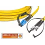 Lightwin LDP-09 LC-ST 1.0 FD Glasfaserkabel 1 m OS2 Gelb (LDP-09 LC-ST 1.0 FD)