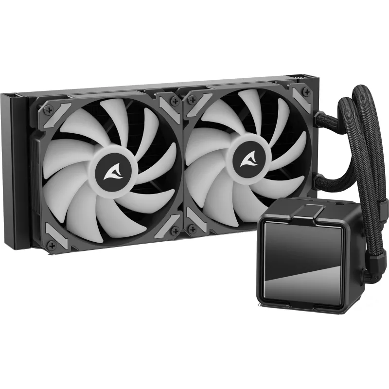 CPU-Wasserkühler Sharkoon S50 ARGB, schwarz