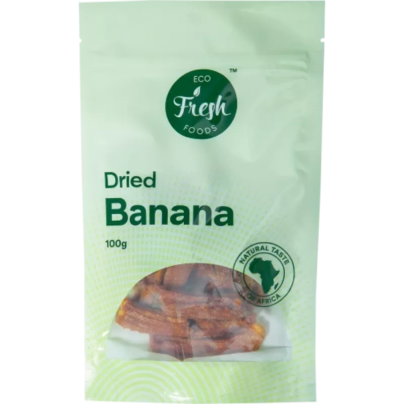 Eco fresh foods Getrocknete Banane 100 g