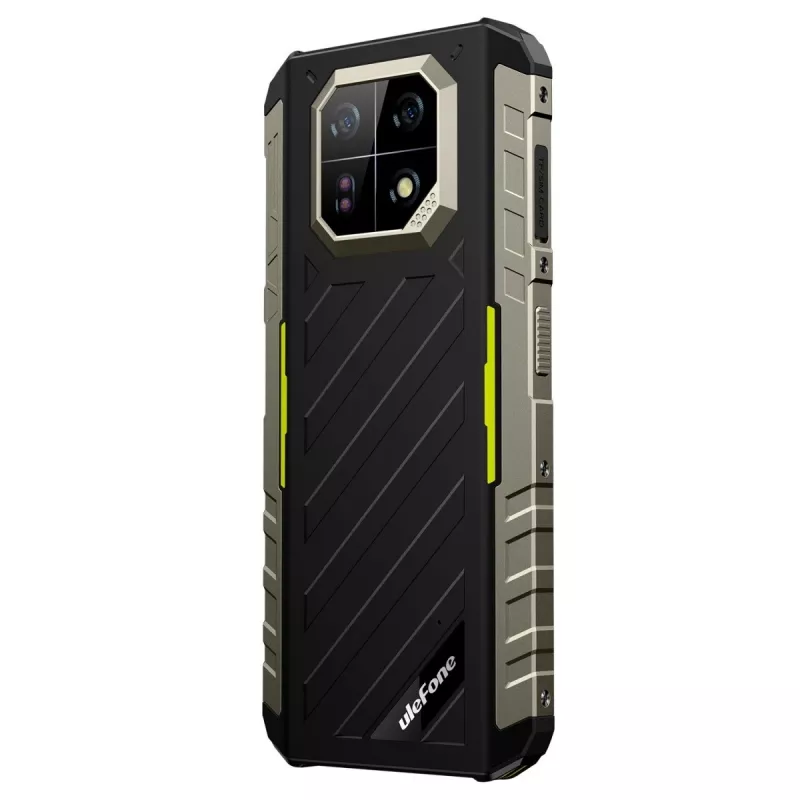 Robustes Smartphone UleFone Armor 22 4G, 9 GB RAM, 128 GB Speicher, IP69K, Grün