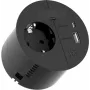 Steckdosenleiste Bachmann 938.201 mit 1× CEE7/3-Steckdose, 1× USB-A/C 22W, 2,0 m Kabel