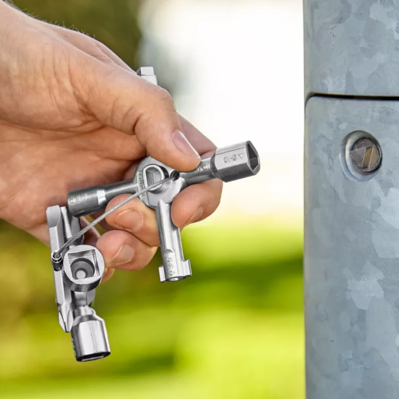 Knipex 00 11 01 Universalschlüssel für Schaltschränke