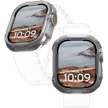 UAG Urban Armor Gear Scout Hülle | Apple Watch Ultra | transparent | 1A4416114G4G (1A4416114G4G)