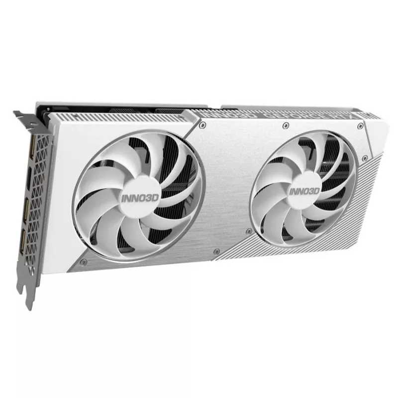 Grafikkarte Inno3D GeForce RTX 5060 Ti — 16 GB GDDR7, PCIe 5.0, 448 GB/s, 250 mm, 2-Slot, weiß