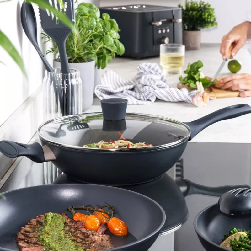 Wok Salter BW12267EU7 28 cm antihaftbeschichtet, induktionsgeeignet