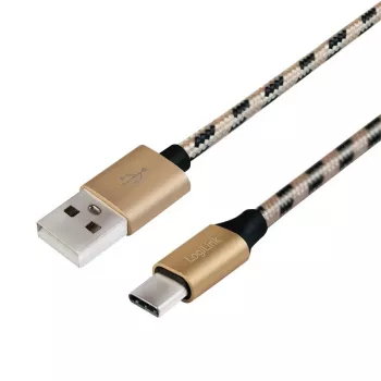 Sync- und Ladekabel USB 2.0 AM auf USB-C Stecker