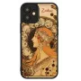 Handyhülle Man and Wood für iPhone 12 mini — Zodiac-Serie, schwarz