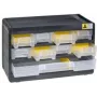Aufbewahrungsbox allit VarioPlus Basic 15, 300×190×135 mm, schwarz/gelb