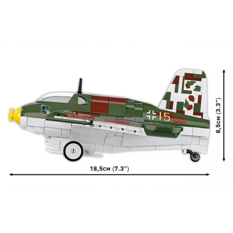 Bausteine Messerschmitt Me 163B Komet 543 Teile