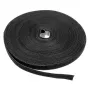 LABEL THE CABLE LTC PRO Roll Strap, doppelseitiger Klettband-Rolle, 25 m schwarz