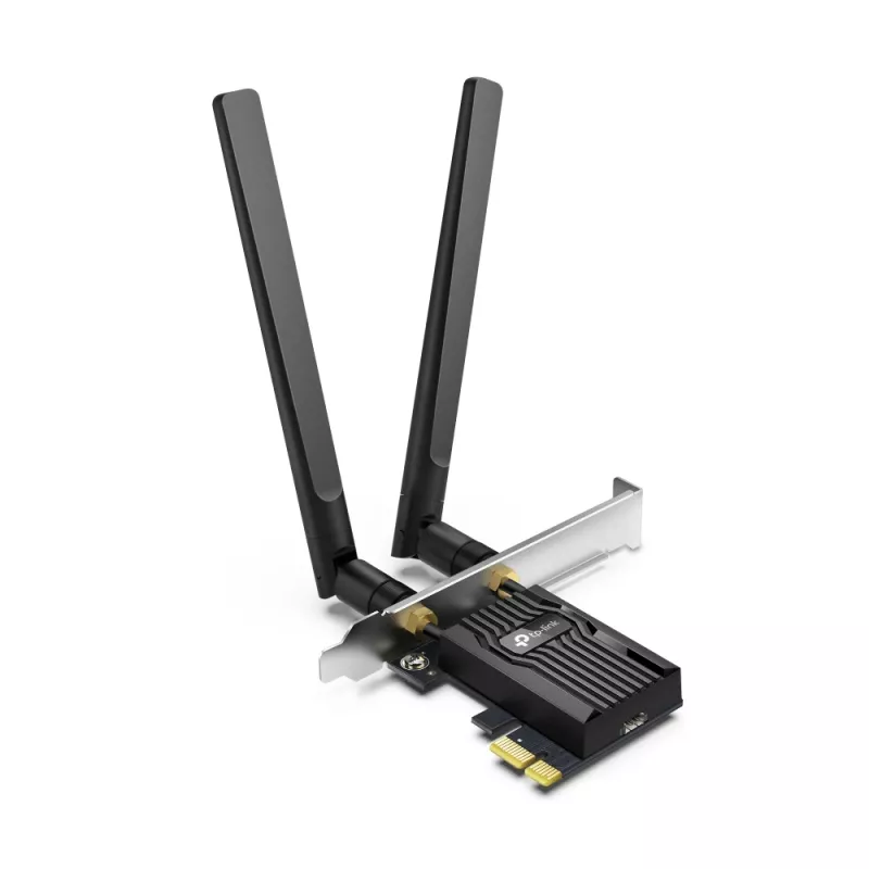 Wi‑Fi 6 Bluetooth PCIe Adapter TP‑LINK Archer TX10E AX900 — PCIe‑Karte, AX900 Wi‑Fi 6, Bluetooth