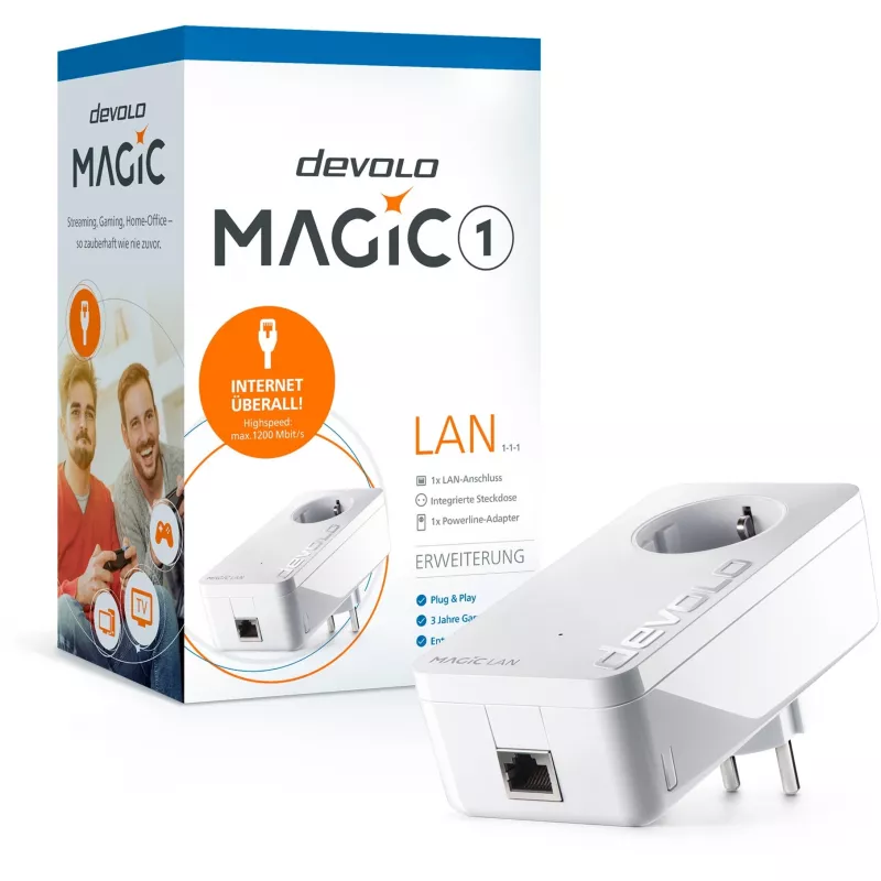 Ethernet LAN-Adapter Devolo Magic 1 LAN 1200 Mbit/s