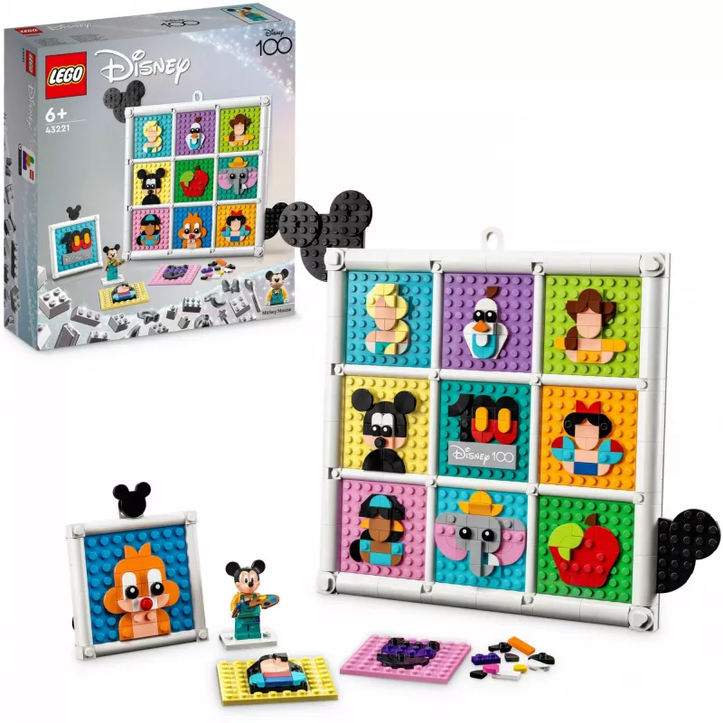 LEGO Disney Classic 43221 100 Jahre ikonische Disney-Animationen