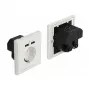Steckdose CEE 7/3 + USB DeLOCK 11471