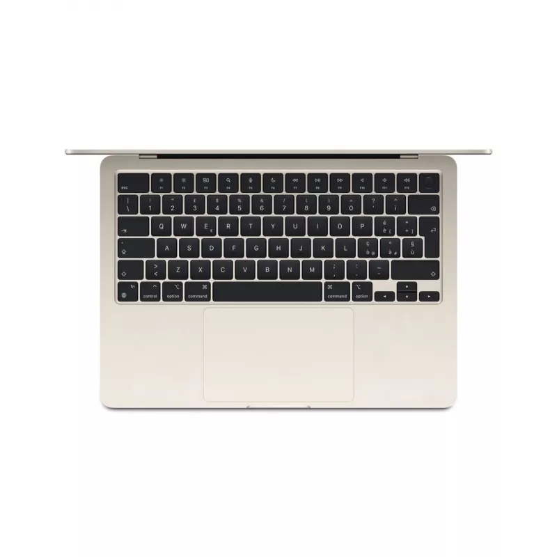 Apple MacBook Air mit Apple M2 Chip, 34,5 cm (13,6 Zoll) Display, 16 GB RAM, 256 GB SSD, Wi-Fi 6 (802.11ax), macOS Sonoma, Starlight